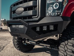 Ford F-250 Front Bumper - Road Armor - SPARTAN - Tex Blk - `11-`16